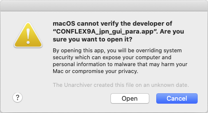 Opening Installer for macOS