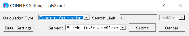 CONFLEX Dialog